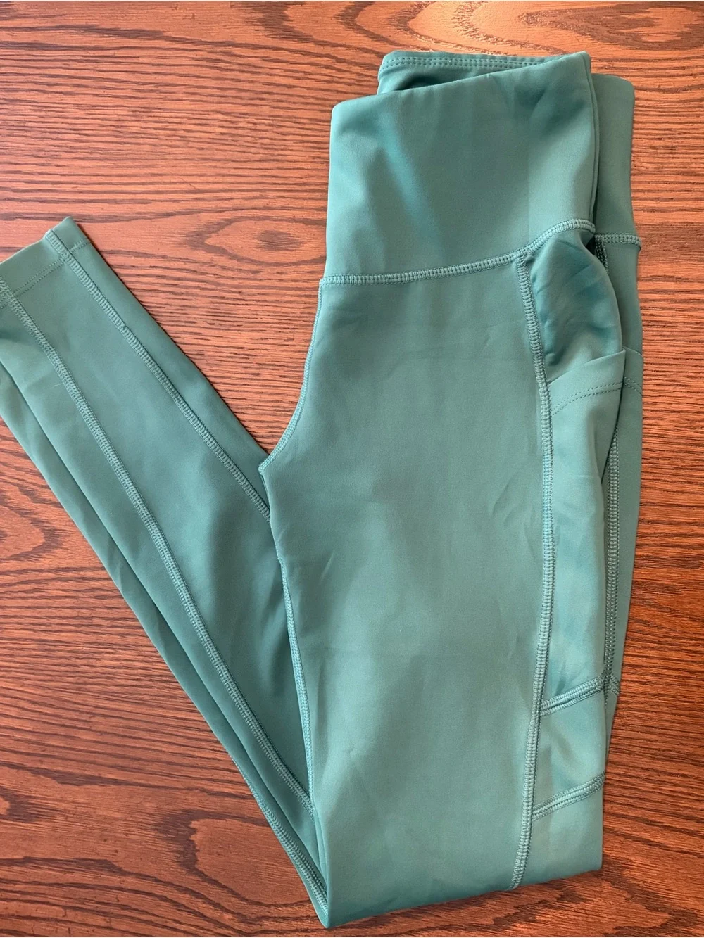 New Balance Teal Leggings with Side Pocket